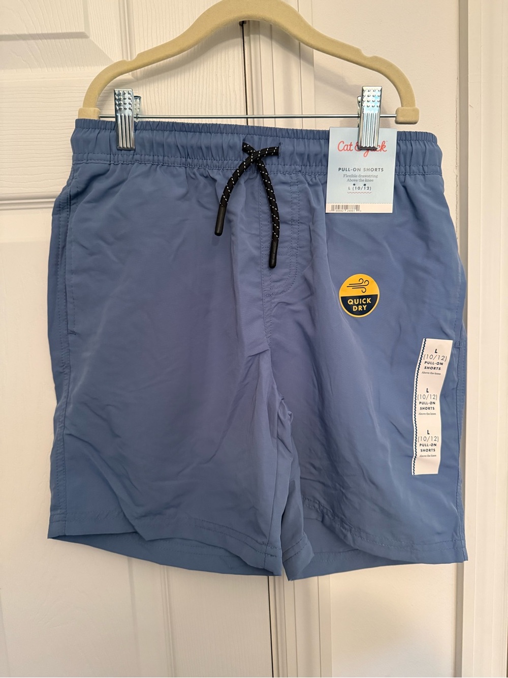Cat & Jack Light Blue Quick-Dry Shorts